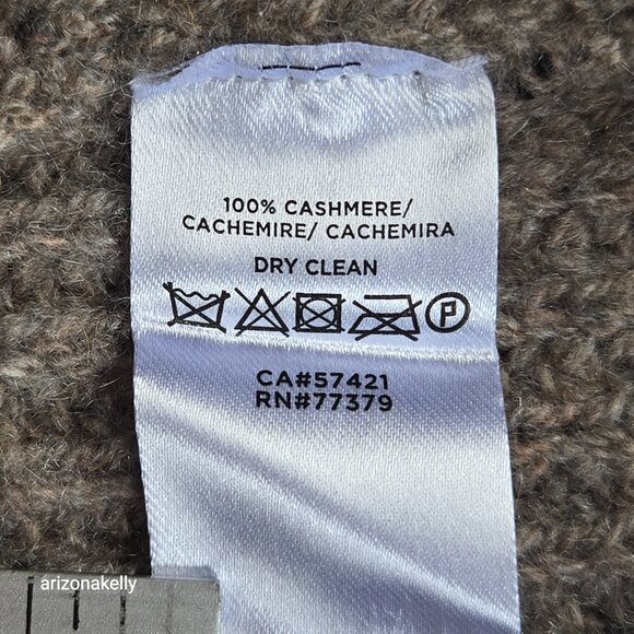 NWOT Ann Taylor Flecked Cashmere Ribbed Hoodie Thick - Picture 10 of 14